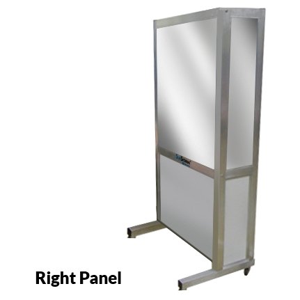 SimScreen RC1 Desk Corner Panel - Right SC031103 | Sim & Skills