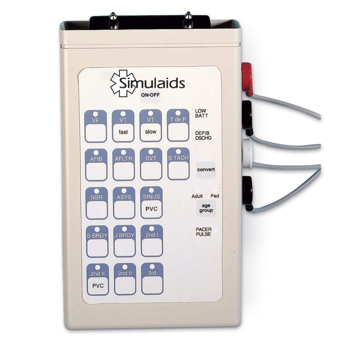 Simulaids® Interactive 3/4 Lead ECG Simulator 101-102 | Sim & Skills