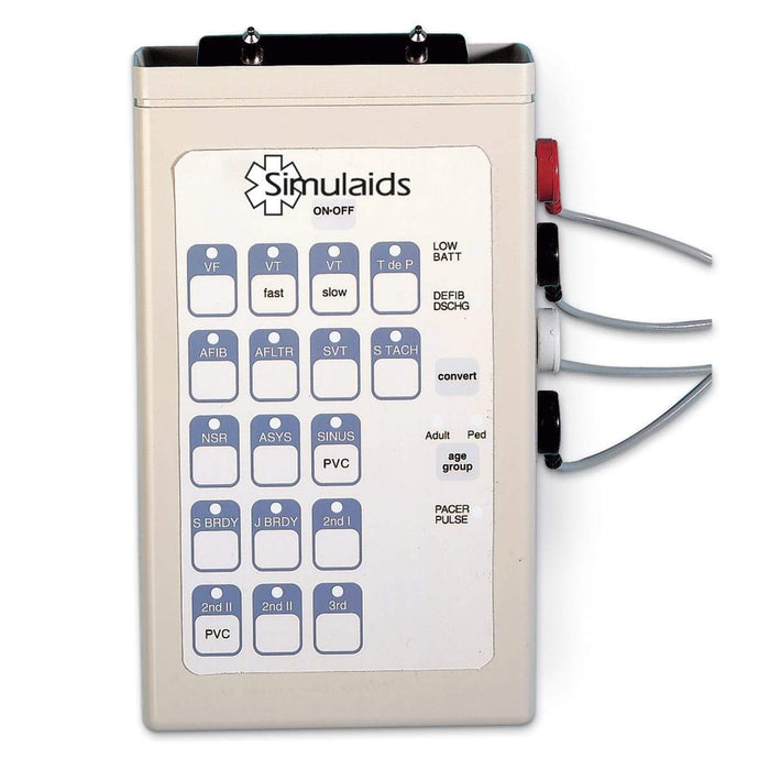 Simulaids® Interactive 3/4 Lead ECG Simulator 101-102 | Sim & Skills