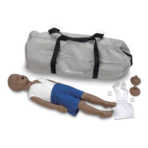 Simulaids Kyle Child CPR Manikin (with Carry Bag) 100-2951 B | Sim & Skills