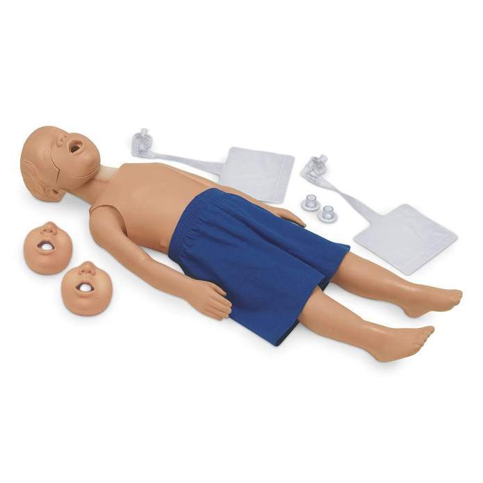 Simulaids Kyle Child CPR Manikin (with Carry Bag) 100-2960 | Sim & Skills