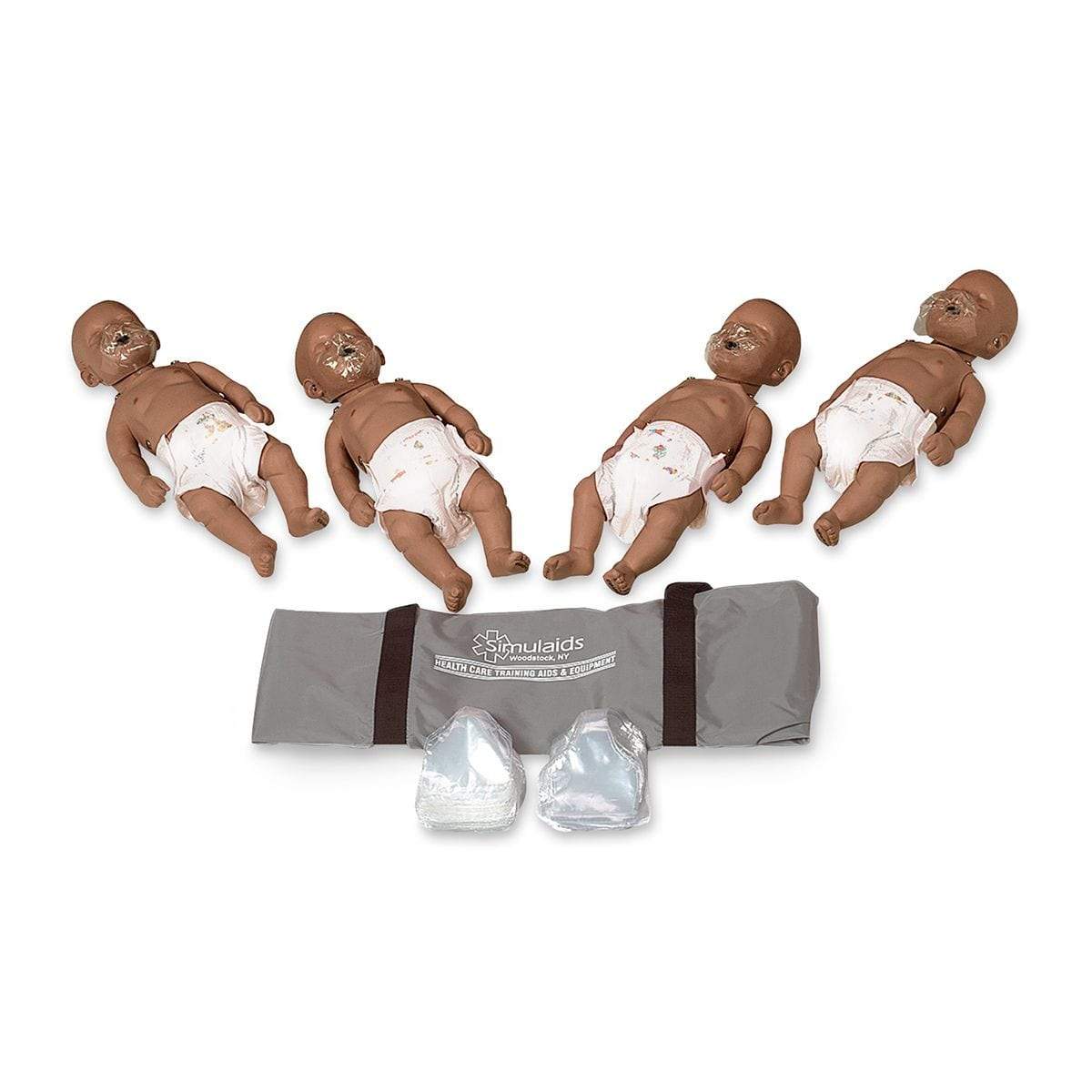 Simulaids® Sani-Baby CPR Manikin - Pack of 4 100-2124B | Sim & Skills