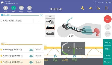 Smart Airway Management Simulator with Feedback App BT-CSIE-T | Sim & Skills