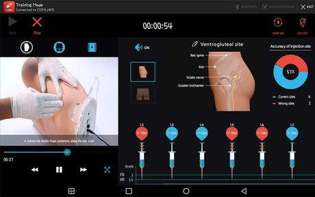 Smart Intramuscular Injection Simulator BT-CSIM1 | Sim & Skills