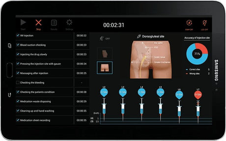 Smart Intramuscular Injection Simulator BT-CSIM1 | Sim & Skills